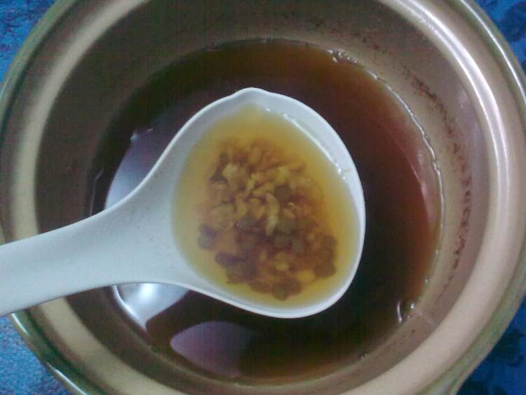 砂锅冰糖绿豆饮步骤5