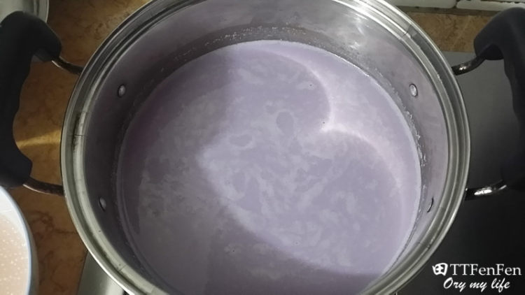 紫薯淮山椰奶露步骤9