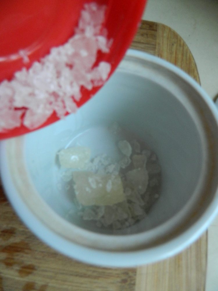 木瓜炖牛奶步骤3