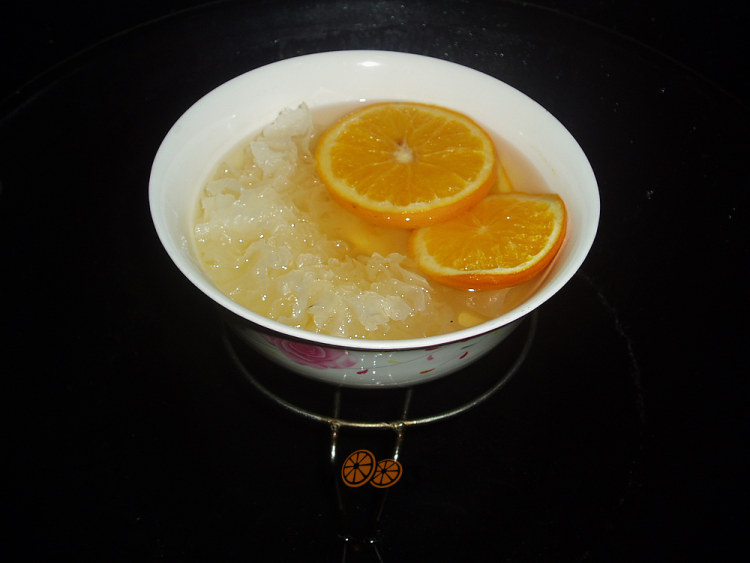 银耳炖甜橙步骤6