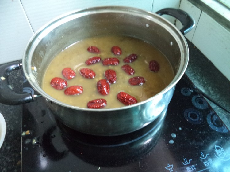 枣香绿豆沙步骤8
