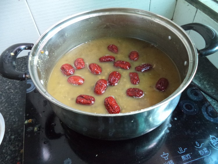枣香绿豆沙步骤9