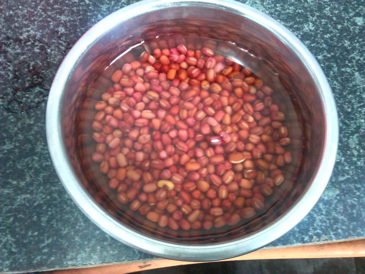 红豆沙步骤1