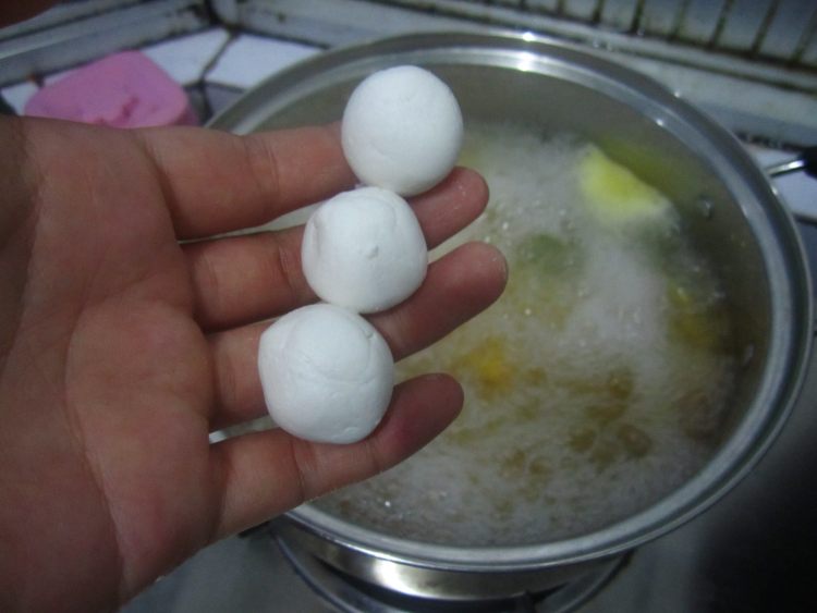 番薯糯米丸糖水步骤8