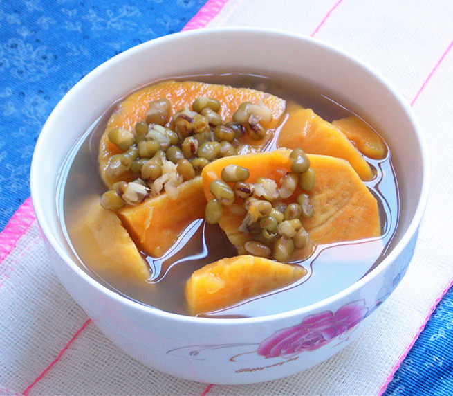 红薯绿豆糖水步骤7