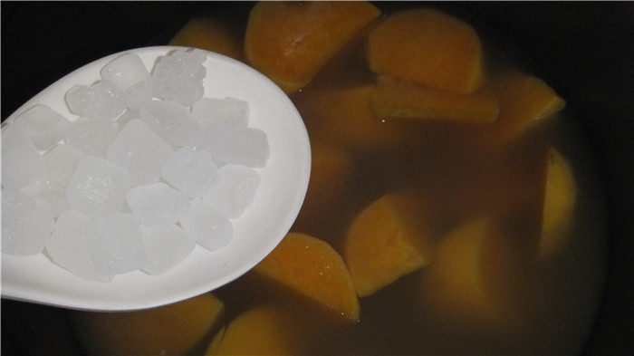 红薯绿豆糖水步骤6