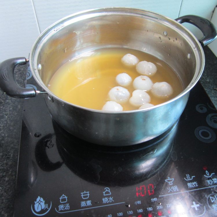 葡萄荔枝煮蛋步骤6