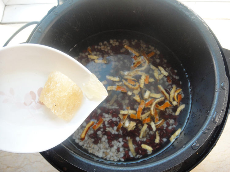 陈皮薏米红豆汤步骤5
