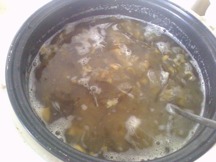 银耳绿豆糖水步骤7