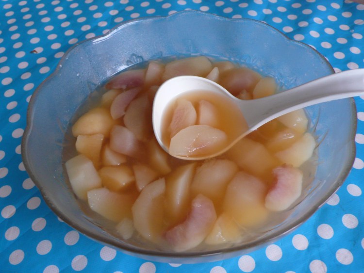 糖水桃子步骤7
