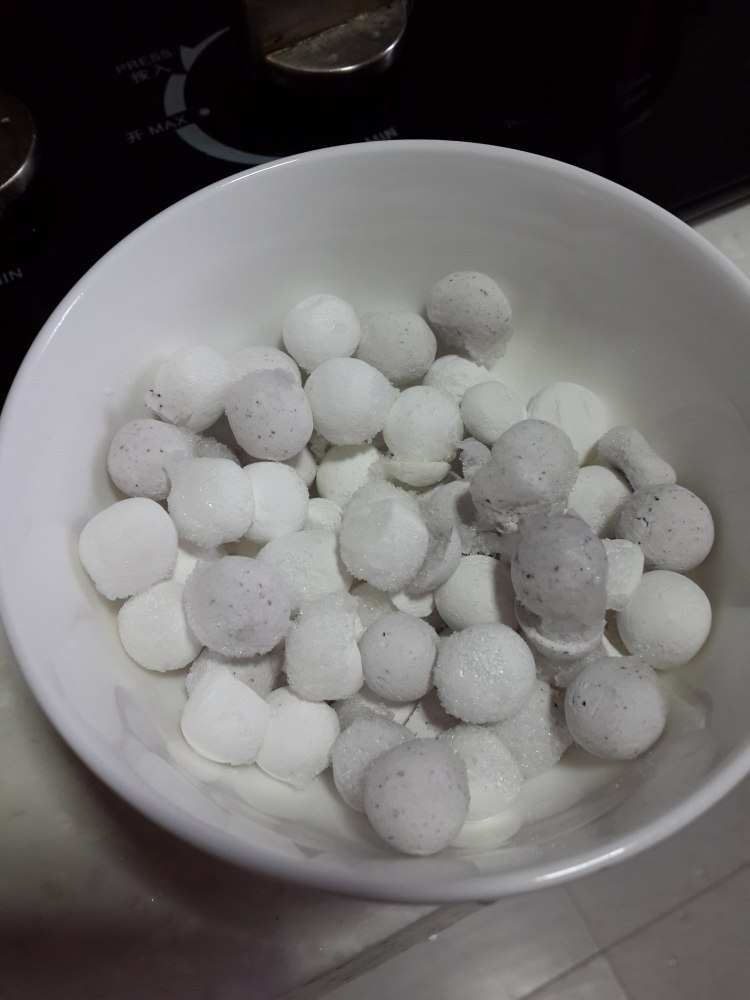 紫薯酒酿小丸子步骤7