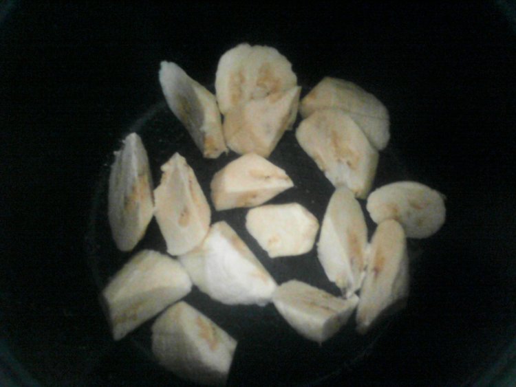芭蕉紫菜绿豆糖水步骤3