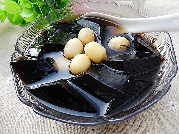 莲子龟苓膏步骤10
