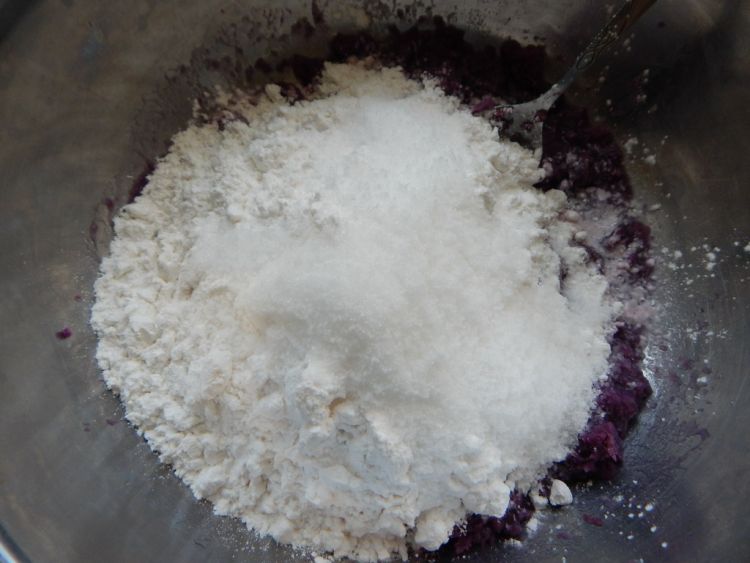 香酥紫薯糯米棒步骤7