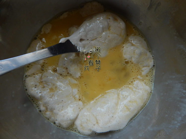 棉花糖华夫饼步骤3