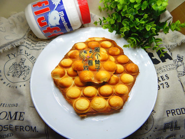 棉花糖华夫饼步骤14