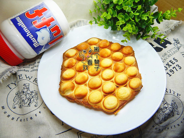 棉花糖华夫饼步骤15