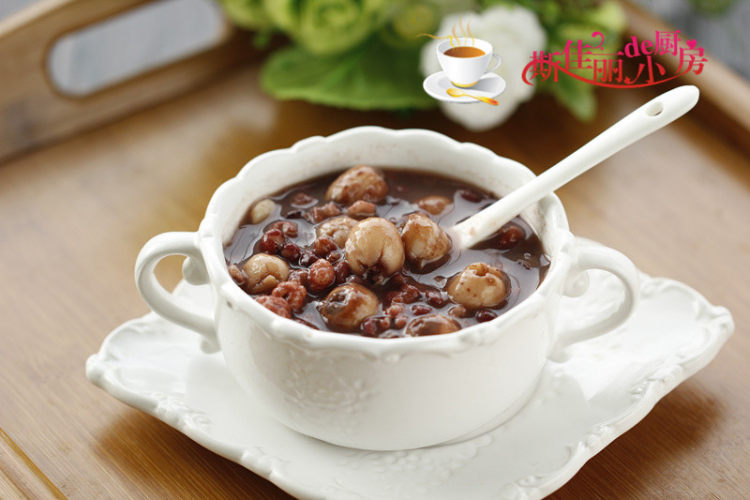 红豆薏米莲子羹步骤6