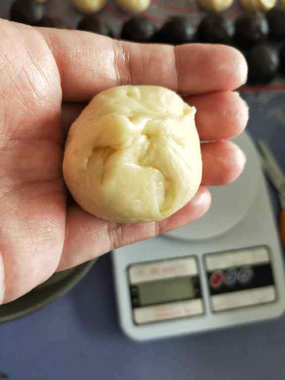 馅中馅蛋黄酥步骤9
