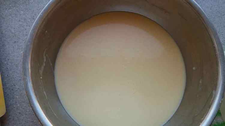 榴莲芒果双拼千层蛋糕步骤7
