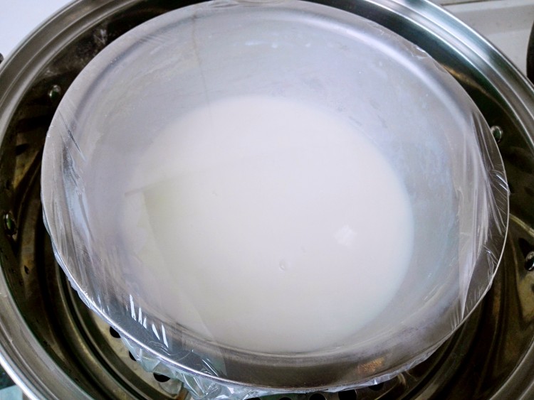 紫薯馅冰皮月饼步骤5