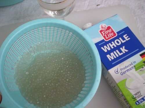 酱鸭脖蔬菜西米露步骤5