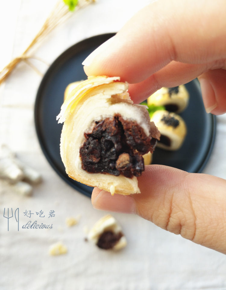 豆沙一口酥步骤17