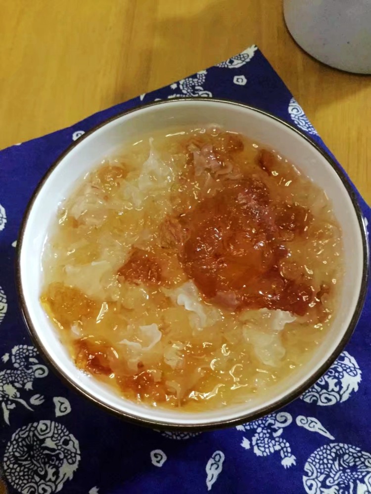 双雪桃胶步骤12