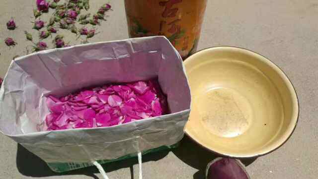 玫瑰花酱步骤1