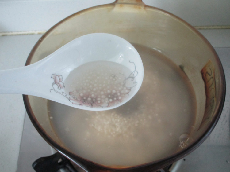 木瓜椰汁西米露步骤5