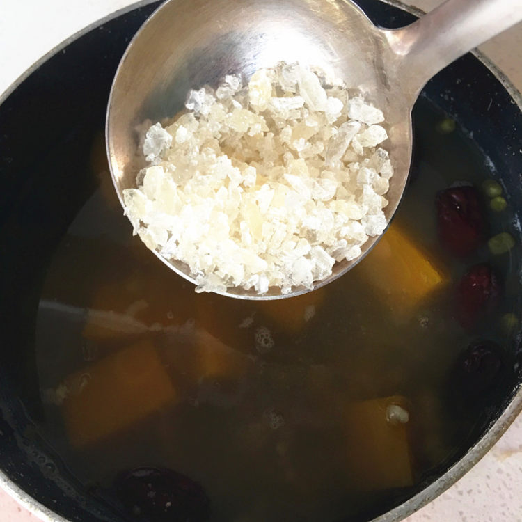 南瓜红枣绿豆汤步骤9