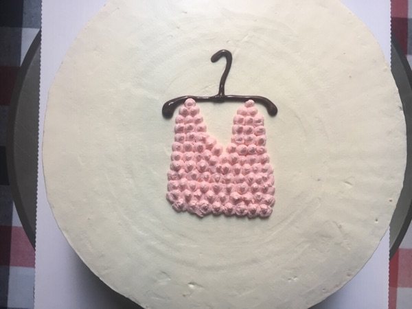 小花裙蛋糕步骤12