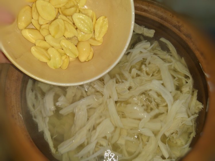 金果腐竹糖水步骤4