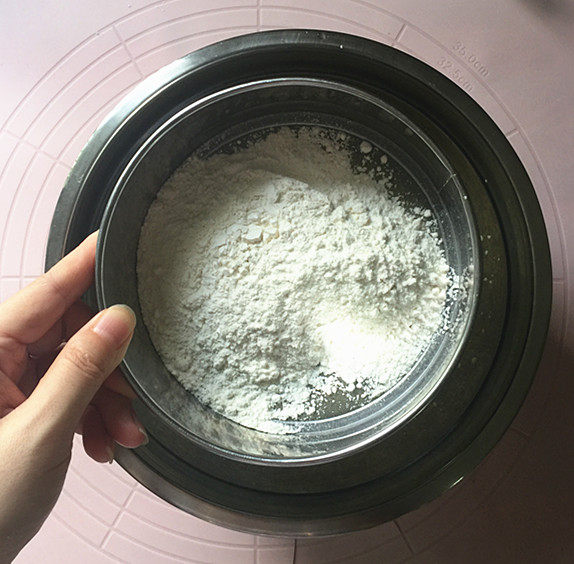 黑芝麻糊蛋糕步骤6