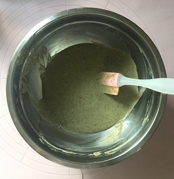 黑芝麻糊蛋糕步骤8