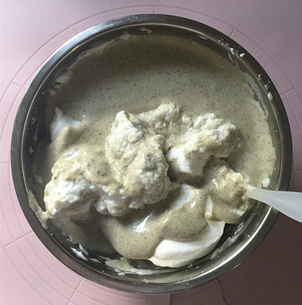 黑芝麻糊蛋糕步骤15
