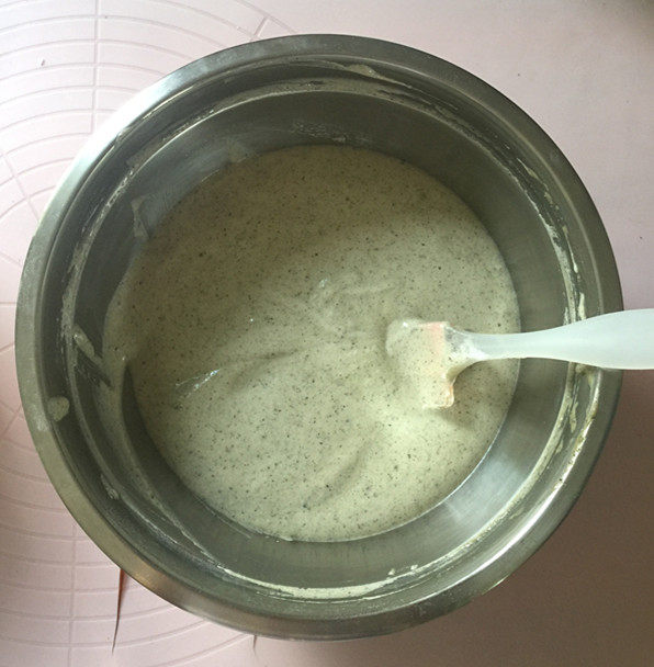 黑芝麻糊蛋糕步骤14