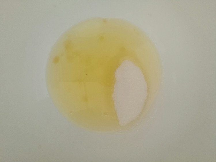 玫瑰蛋白糖步骤2