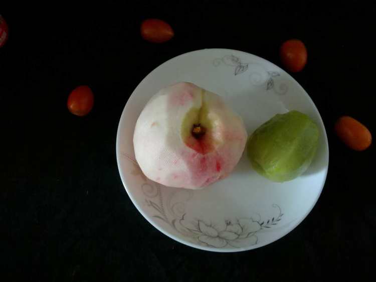桃子水果捞步骤2