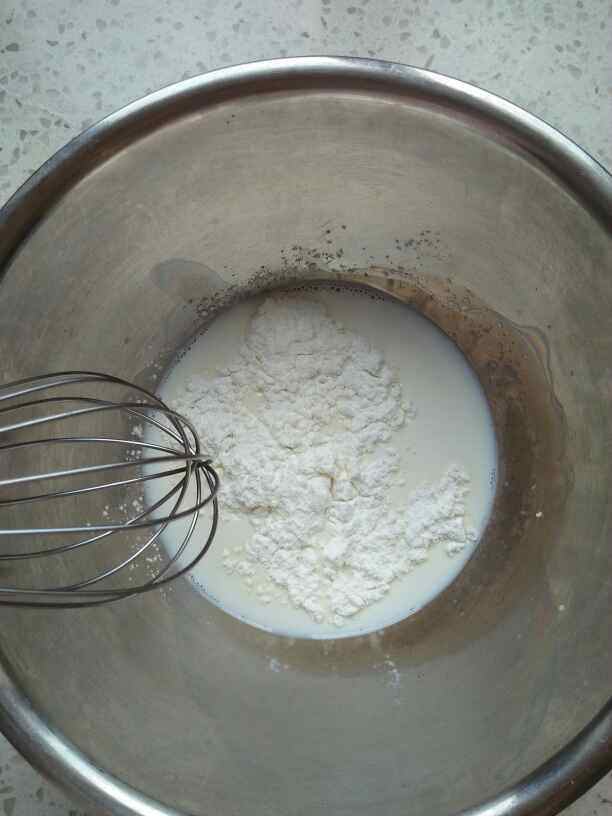 奶香椰丝小方块步骤2