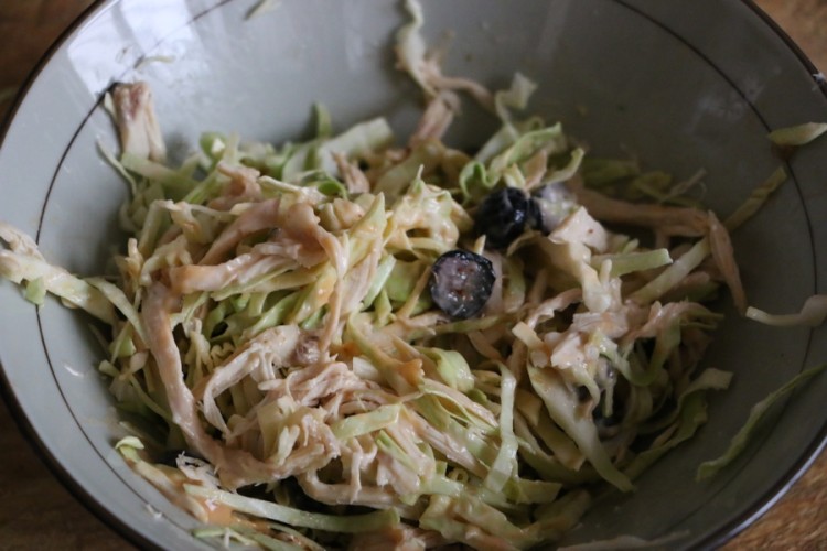 蓝莓鸡肉沙拉步骤6