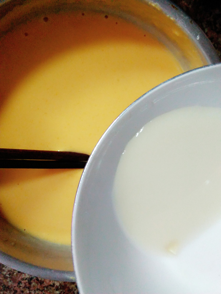 蔬菜版的酸奶慕斯蛋糕步骤8