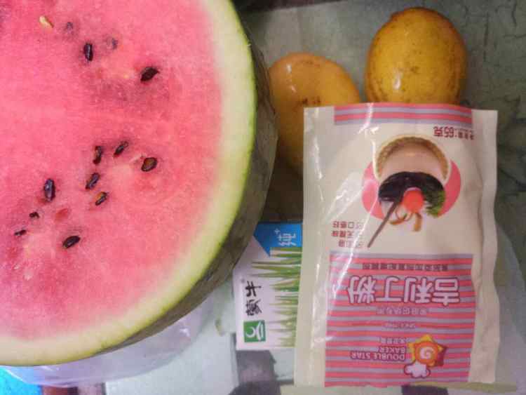 彩虹布丁步骤1