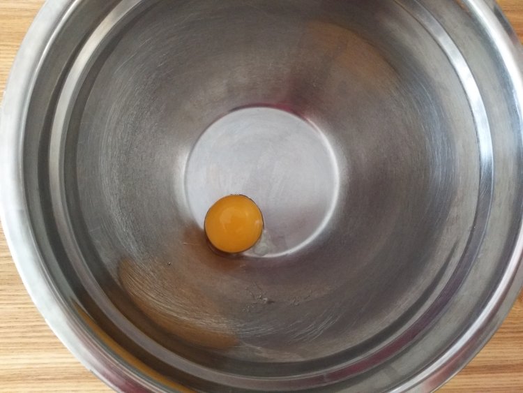 抹茶戚风步骤2