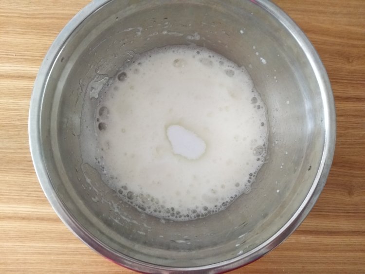 抹茶戚风步骤11