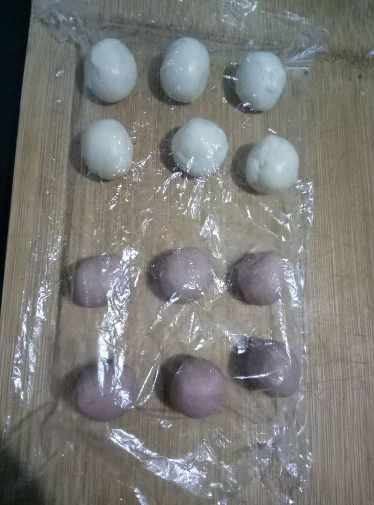 桃花酥步骤1
