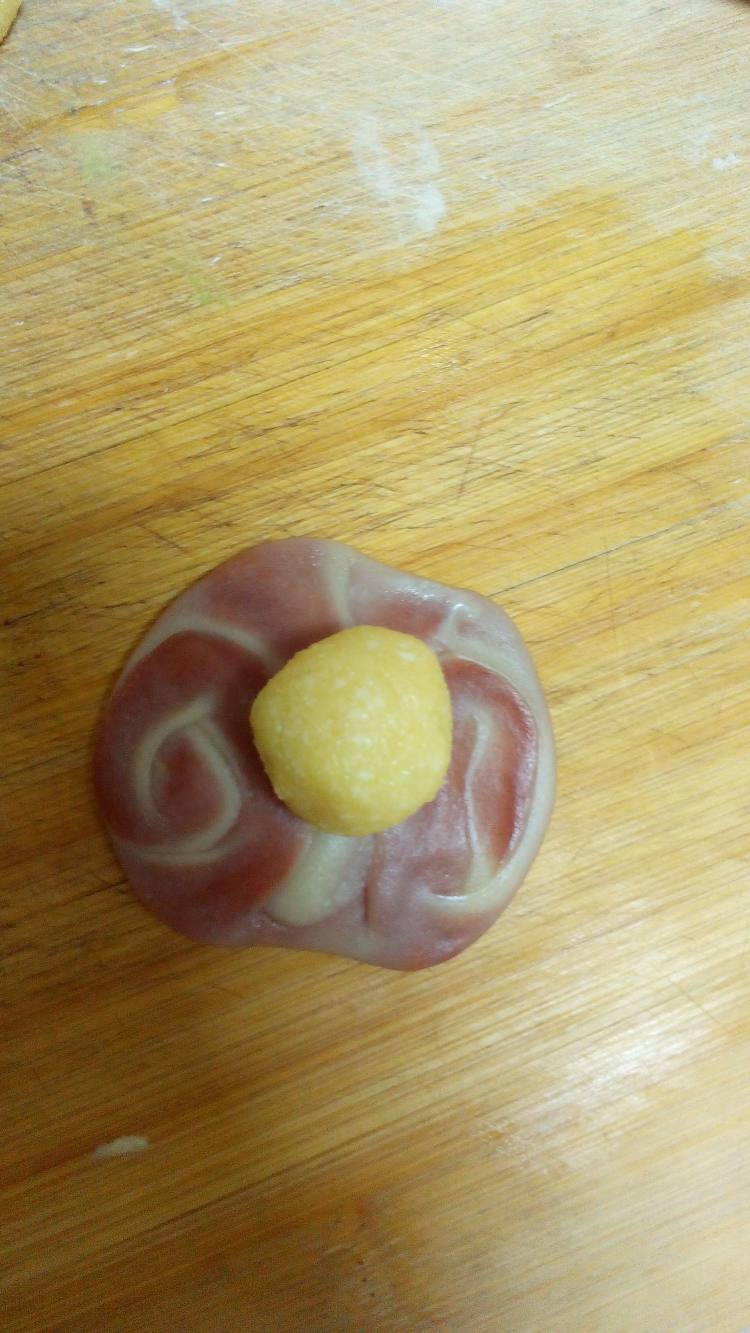 椰蓉桃花酥步骤15