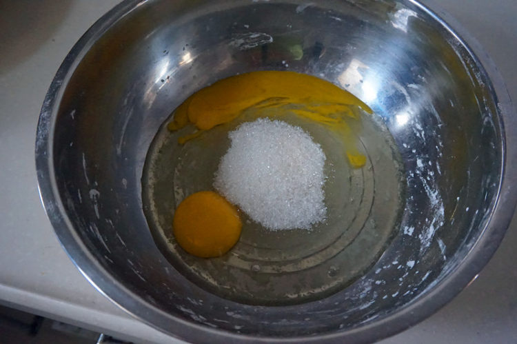 果酱华夫饼步骤1