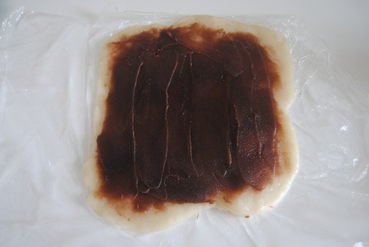 加州葡萄干豆沙凉糕卷步骤10