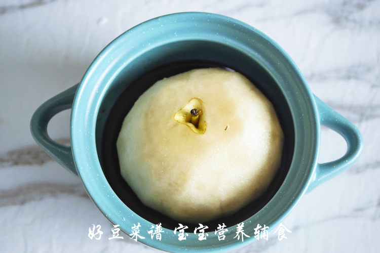 蓝莓炖雪梨步骤11